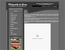 Tablet Screenshot of photographybygeorge.com